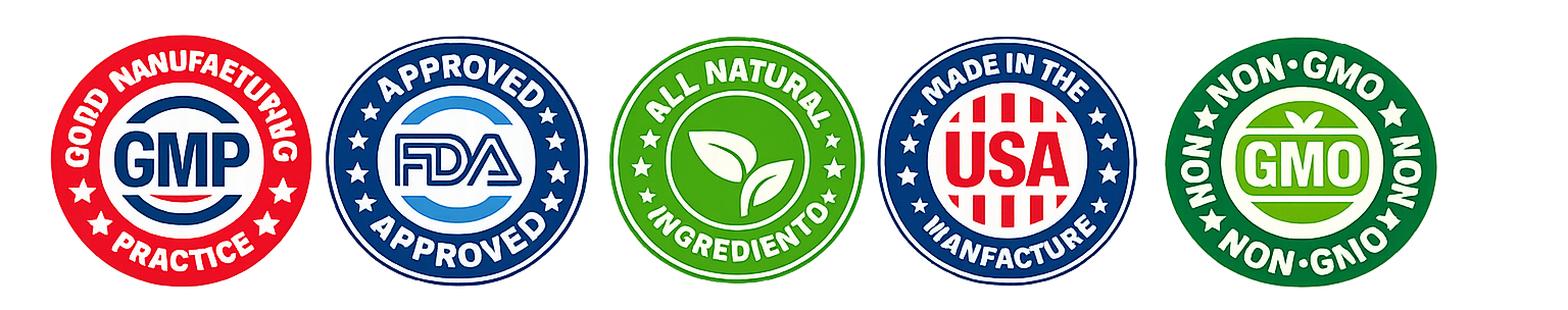 Gelatine Sculpt quality certifications: FDA registered, GMP certified, made in the USA, non GMO, third party tested