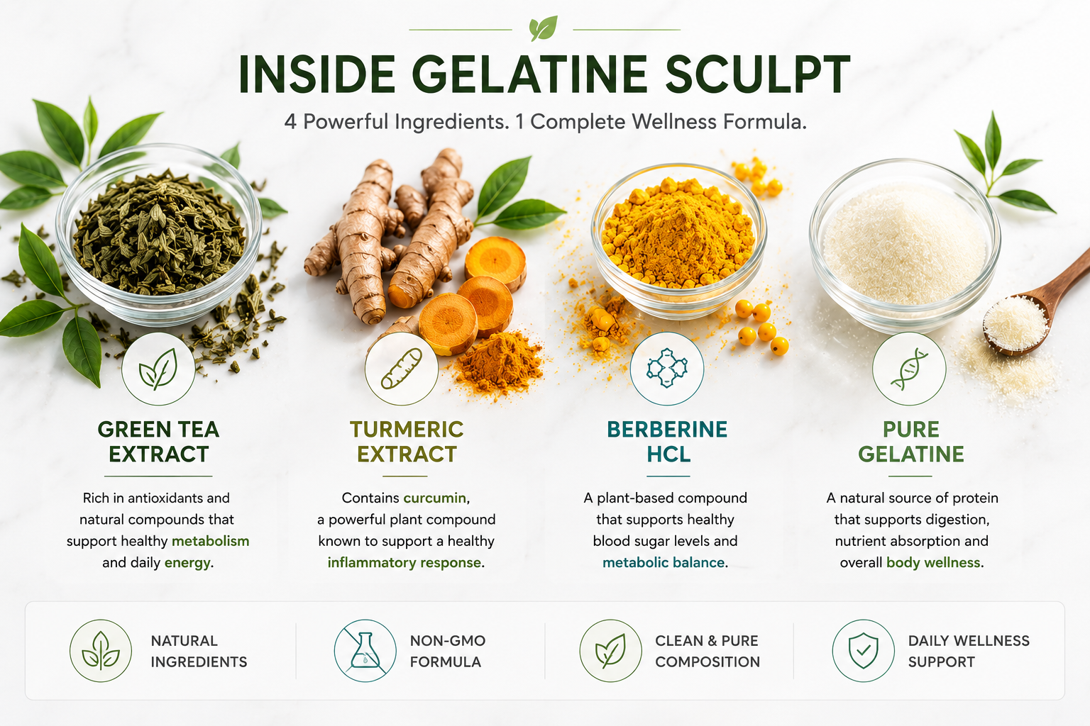 Gelatine Sculpt Ingredients