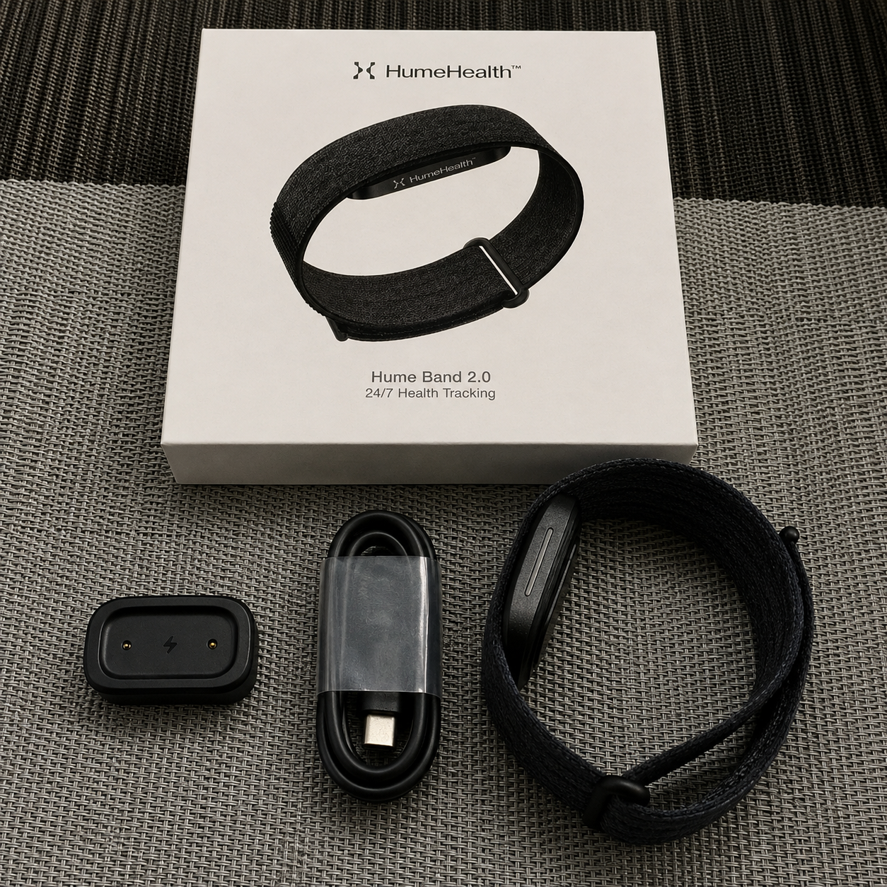 Hume Band 2.0 device close-up